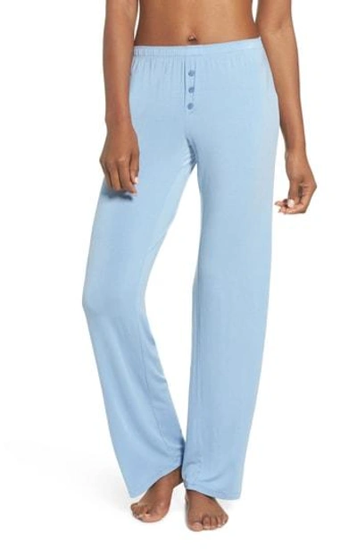 Shop Pj Salvage Jersey Pajama Pants In Blue
