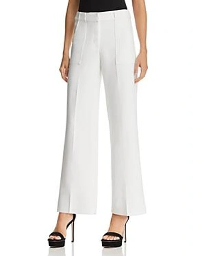 Shop Lucy Paris Diane Wide-leg Pants In White