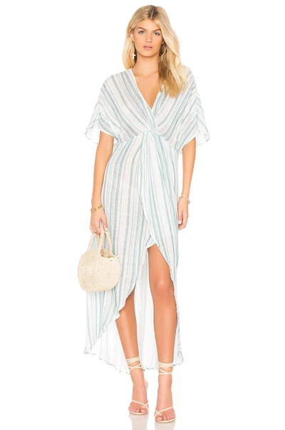 Shop Show Me Your Mumu Get Twisted Maxi Dress In Blue