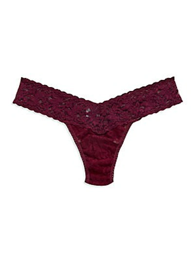 Shop Hanky Panky Low Rise Hipster Thong In Chai