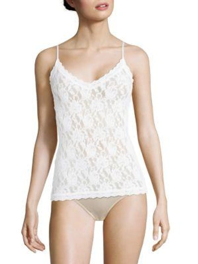 Shop Hanky Panky Lace V-front Cami In White