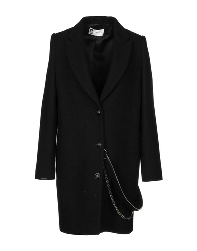 Shop Lanvin Coat In Black