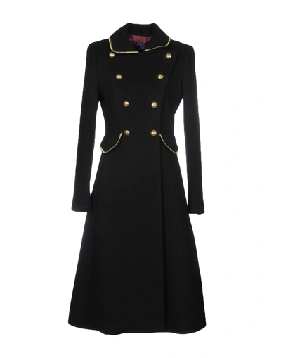 Shop Ralph Lauren Coat In Black