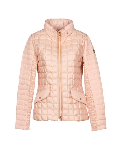 Shop Diego M Down Jackets In Light Pink