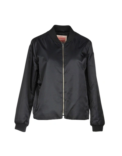 Shop Levi's Jacket In Black