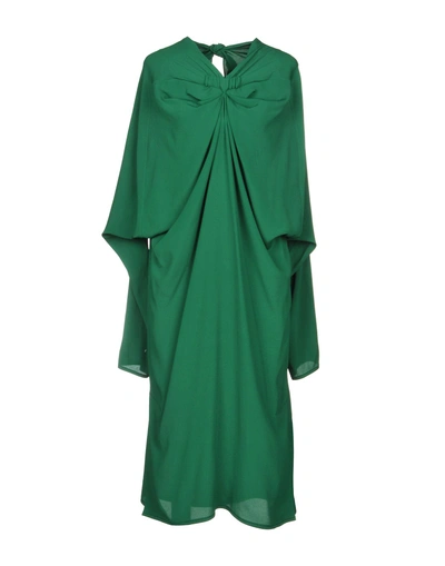 Shop Marni 3/4 Length Dresses In Green