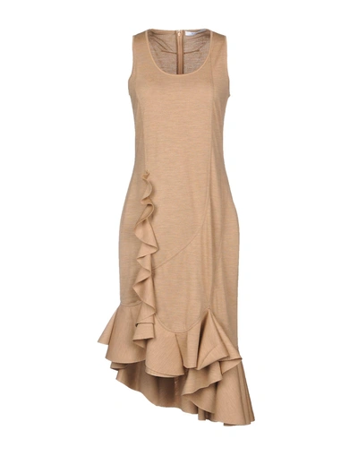 Shop Givenchy Knee-length Dress In Sand