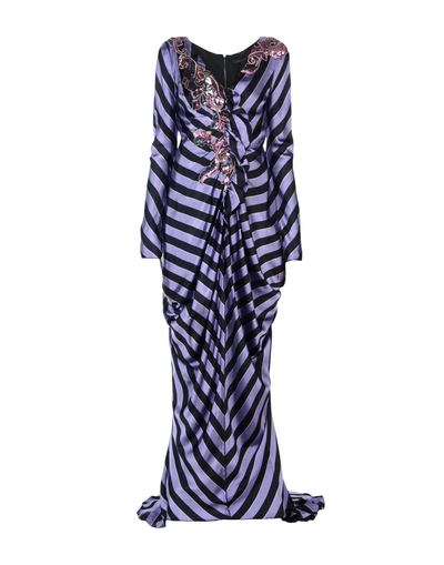 Shop Marc Jacobs Long Dress In Lilac