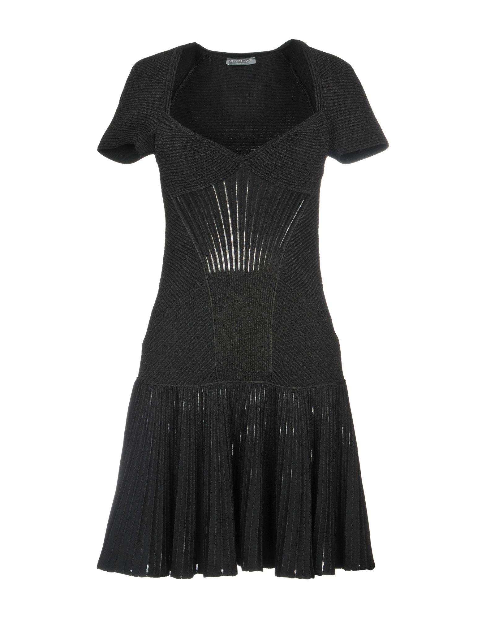 alexander mcqueen little black dress