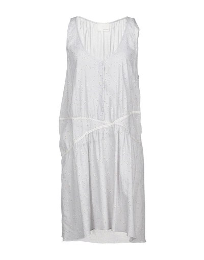 Shop Band Of Outsiders Short Dress In Light Grey