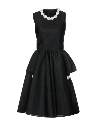 Shop Simone Rocha Short Dress In Black
