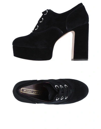 Shop Marc Jacobs Lace-up Shoes In Black