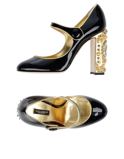 Shop Dolce & Gabbana Pump In Black