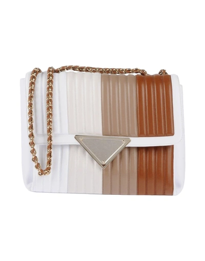 Shop Sara Battaglia Cross-body Bags In Brown