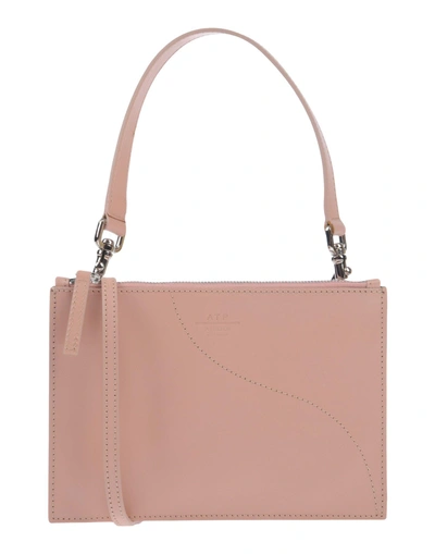 Shop Atp Atelier Handbag In Pink