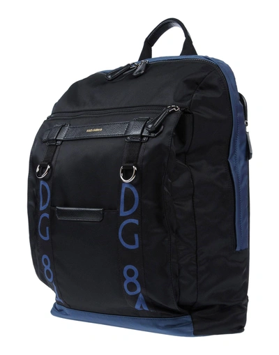 Shop Dolce & Gabbana Backpacks & Fanny Packs In Black