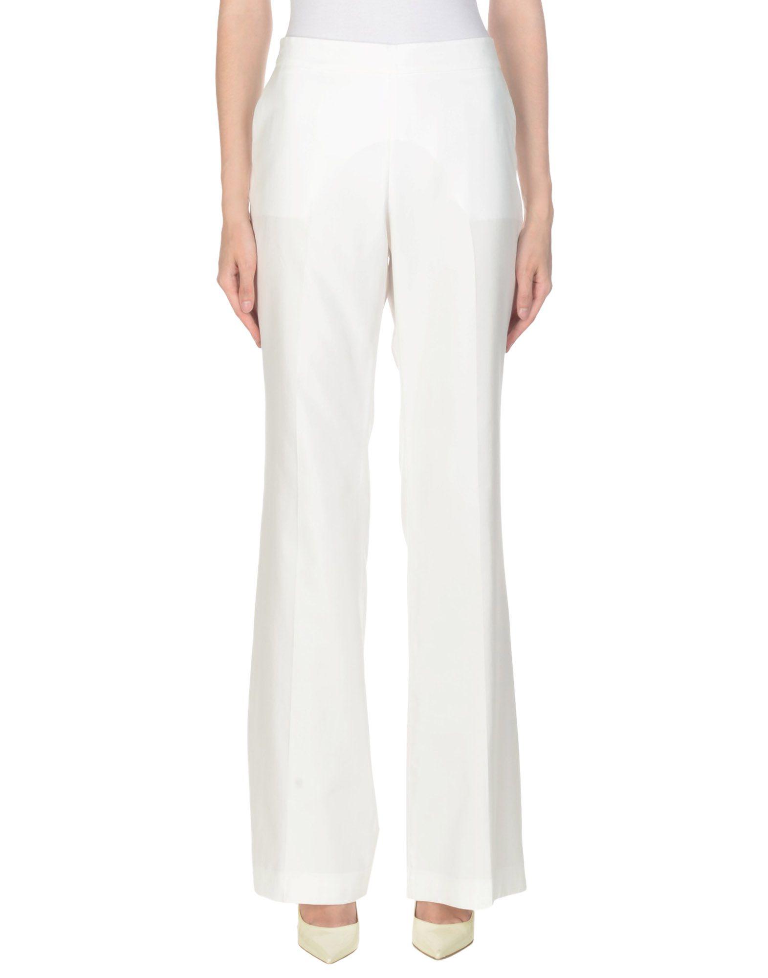 Rossella Jardini Casual Pants In White | ModeSens