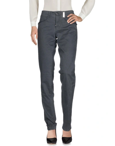 Shop High Casual Pants In Lead
