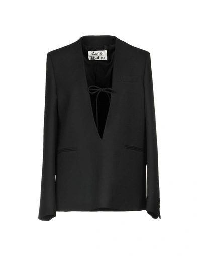 Shop Acne Studios Sartorial Jacket In Black