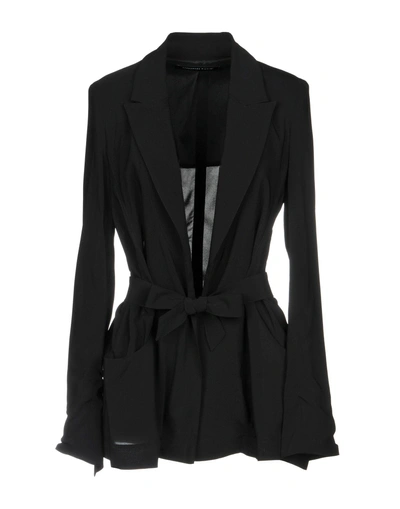 Shop Francesca Piccini Blazer In Black