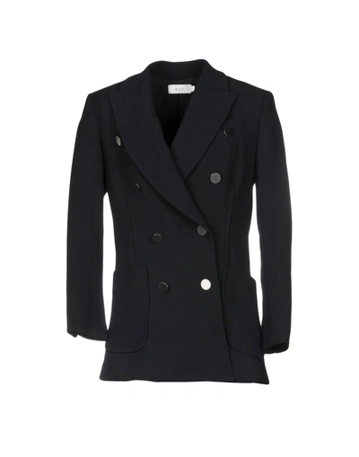 Shop A.l.c Suit Jackets In Dark Blue