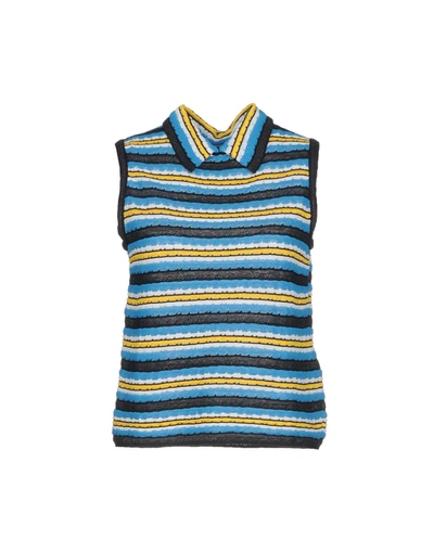Shop M Missoni Sweater In Blue