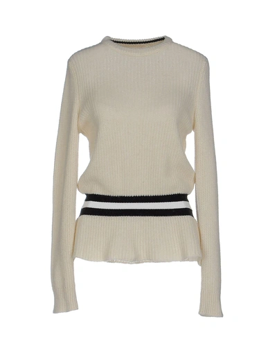 Shop Shirtaporter Sweaters In Ivory