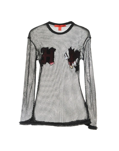 Shop Tommy Hilfiger Sweater In Black