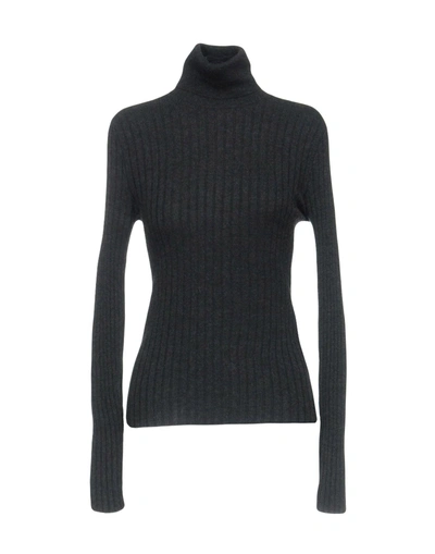 Shop Ralph Lauren Turtleneck In Steel Grey