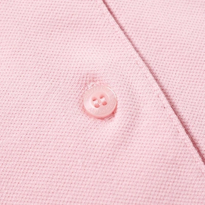 Shop Fred Perry Women's Slim Fit Twin Tipped Polo In Pink
