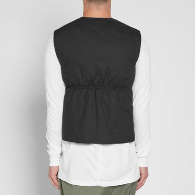 Shop Rick Owens Cargo Vest In Black