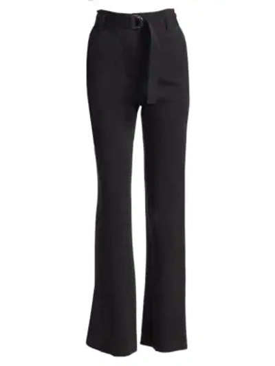Shop A.l.c Morgan Belted Pants In Black