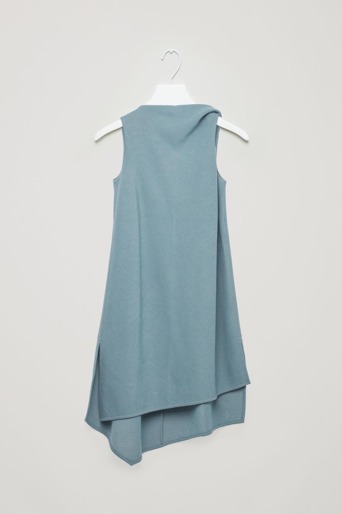 cos light blue dress