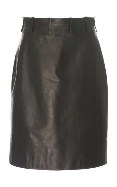 Shop Partow Cora Skirt In Black