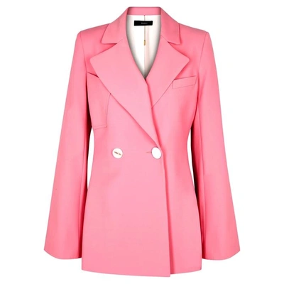 Shop Ellery Calling Card Pink Oversized Blazer
