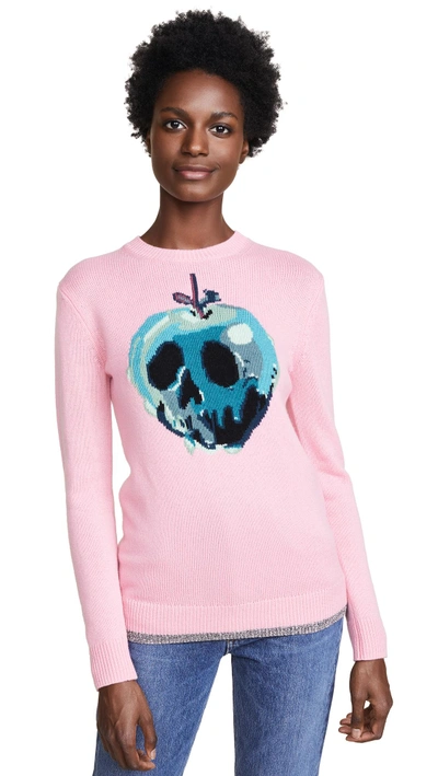 Shop Coach 1941 X Disney Poison Apple Sweater In Pink