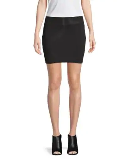 Shop Rachel Pally Bandage Mini Skirt In Black