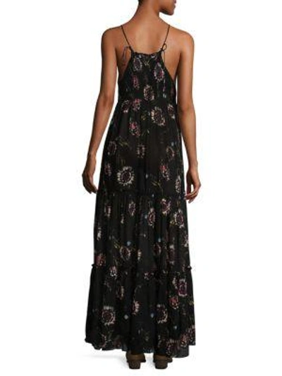 Shop Free People Garden Party Maxi Dress In Turquoise