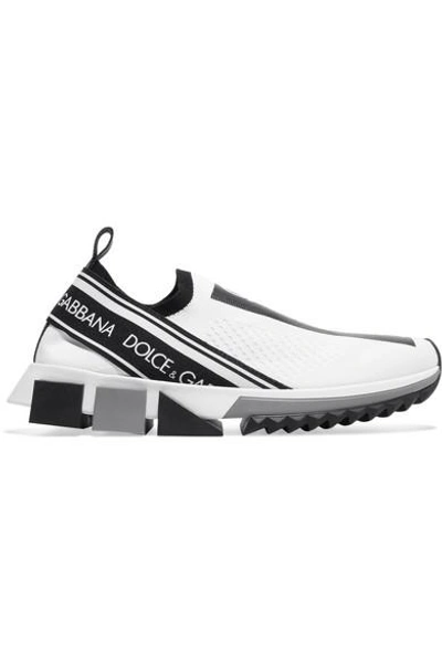 Stretch mesh sorrento hotsell sneakers with logo