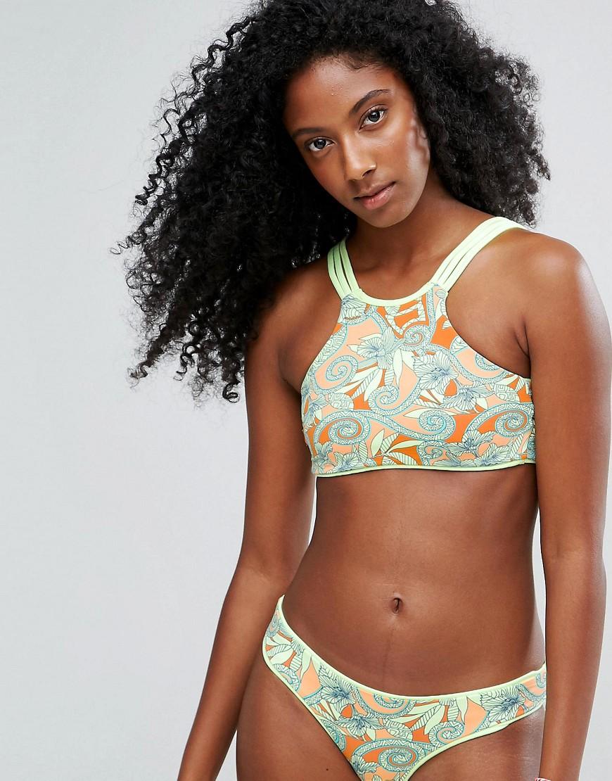 maaji high neck bikini top