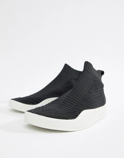 Adidas Originals Adilette Primeknit Sock Summer Sneakers In Black Cq3102 -  Black | ModeSens
