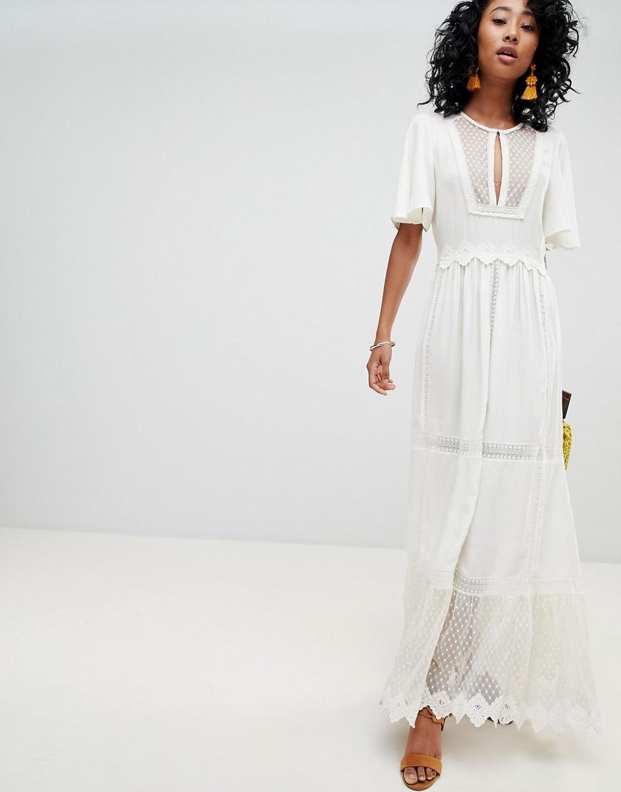 cleobella duende embroidered maxi dress