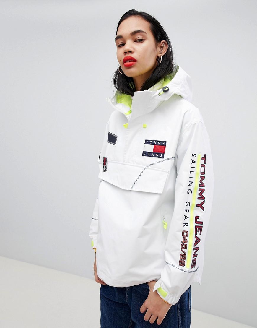 tommy jeans jacket white