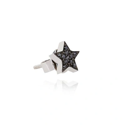 Shop Alinka Jewellery Stasia Mini Stud Earring Black Diamonds