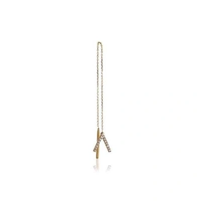 Shop Alinka Jewellery Id Chain Drop Earring Yellow Gold