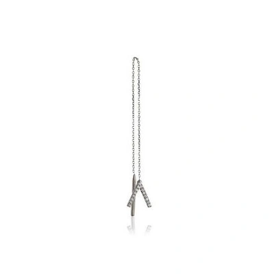 Shop Alinka Jewellery Id Chain Drop Earring White Gold