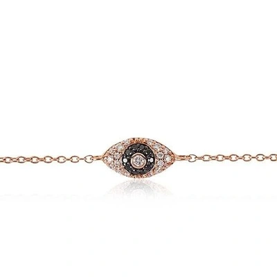 Shop Alinka Jewellery Evil Eye Bracelet Rose Gold