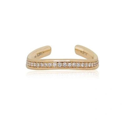 Shop Alinka Jewellery Tania Thumb Ring Full Surround Yellow Gold