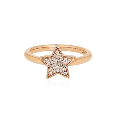 Shop Alinka Jewellery Stasia Single Star Ring Yellow Gold