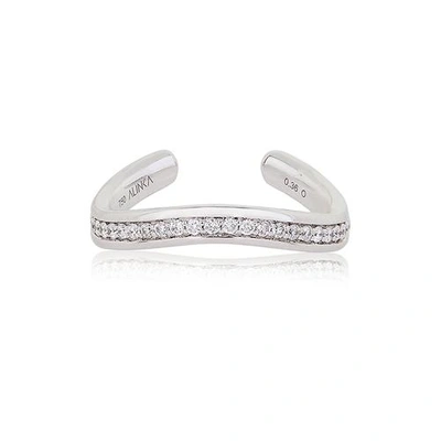 Shop Alinka Jewellery Tania Thumb Ring Full Surround White Gold